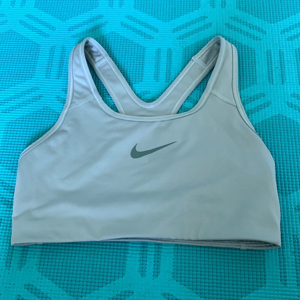 Nike Dri-Fit grey sports bra